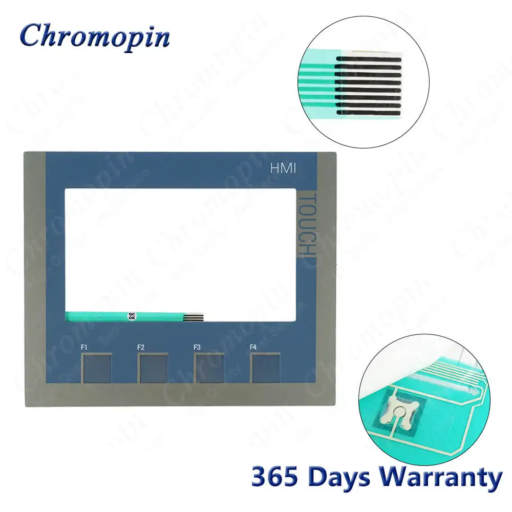 Panel táctil de cristal digitalizador para 6AV6647-0AA11-3AX0 6AV6 647-0AA11-3AX0 KTP400, pantalla táctil con teclado de membrana