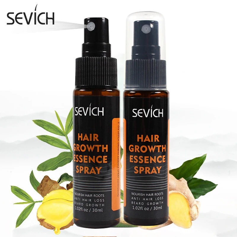 Sevich Natural Organic Plant Hair Growth Essence Oil Hair Loss Treatment Hair Oil for Fast Hair Growth Spray 1pcs Men and Women