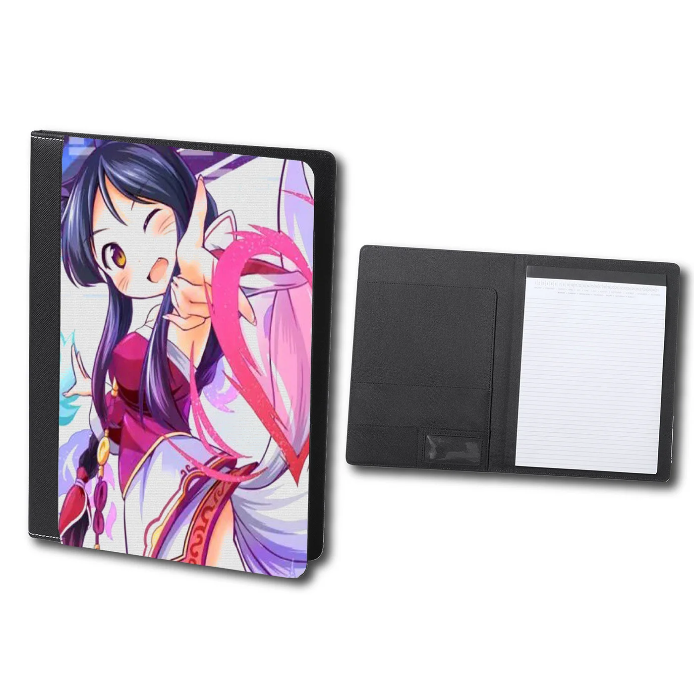 Smart Portemonnee Meisje Kitsune Video Game Schoolar Bindmiddel