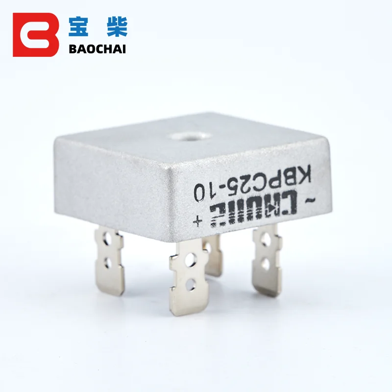 KBPC2510 Diode Bridge Rectifier Diode 25A 1000V welding Power Rectifier Diode Electronica Componentes module