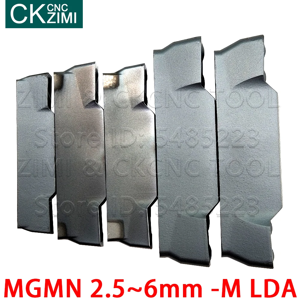 MGMN250 MGMN300 MGMN400 MGMN500 MGMN600 M LDA Karbida Sisipan Memotong Grooving Sisipan CNC Bubut Alat MGMN untuk Stainless Steel