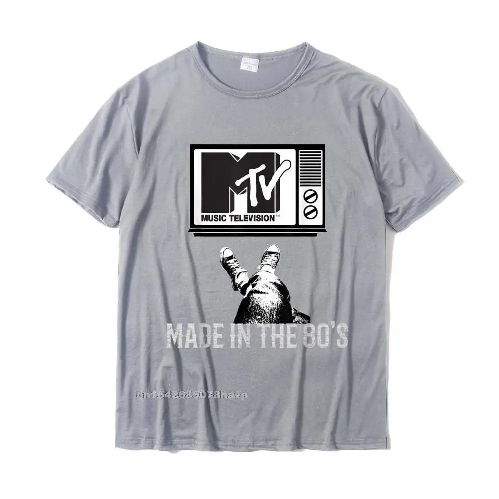 Mademark X MTV - MTV Made In The 80s Vintage Shirt For MTV Fans Men Women T-Shirt Tops Shirt Cotton Men Tshirts Newest