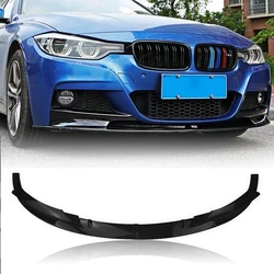 Paraurti anteriore Spoiler Lip per BMW F30 F31 3 Series M Sport 2012-2018 330i 320i Gloss/Matte Black/Carbon Fiber Look Splitter Blade
