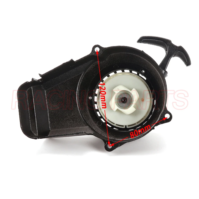 알루미늄 합금 Easy Pull Start Starter Flywheel for 47cc 49cc Pocket Mini Moto Dirt Bike Crosser ATV Quad Mini moto