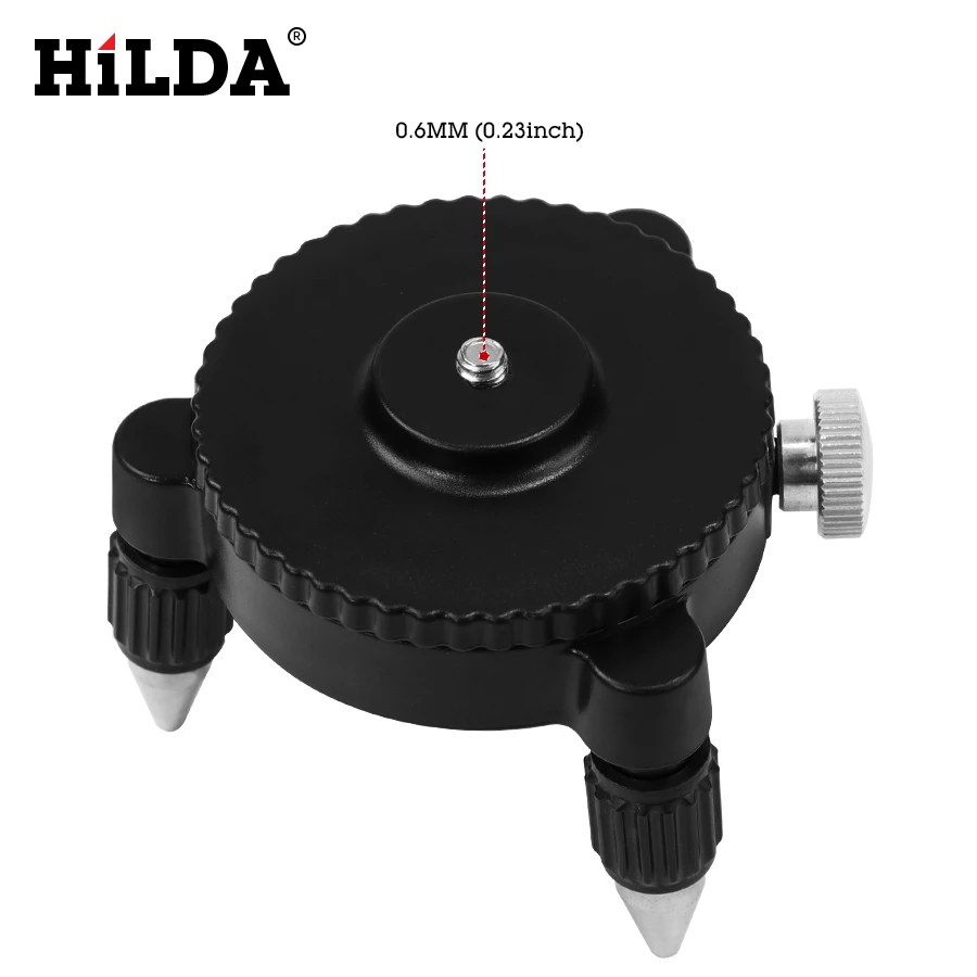 HILDA Laser Level Adjustment Rotation Tripod Bracket Conversion Connector Pedestal