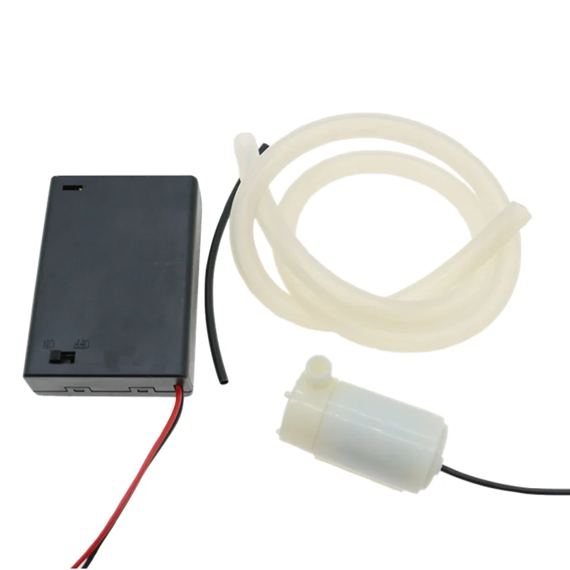 Small Submersible Pump 3V DC Motor Water Fountain Hydrocooling Fish Parts 4.5V 5V 6V