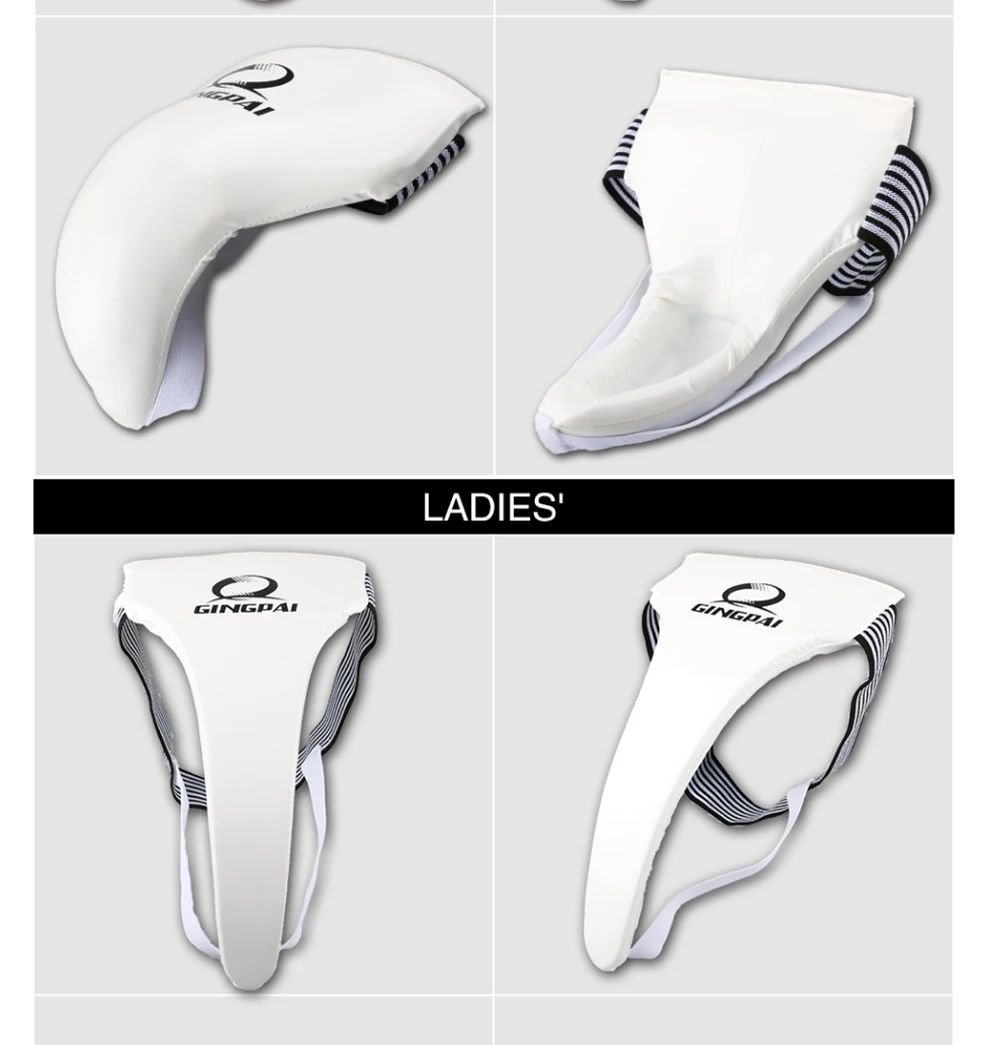 Neue erwachsene männliche weibliche pu Leder tkd Leistens chutz Schutz Schritt Schutz Schutz Jock strap Unterstützer sportlichen Cup Schutz – Detail 3