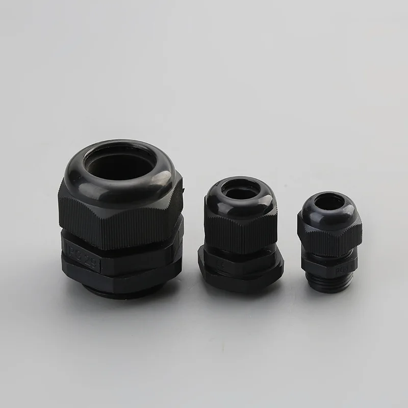 Warerproof Plastic Nylon Cable Gland IP68 M12*1.5 M14 M16 M18 M20 M22 CE Cable Wires Connector Cable Glen Retaining Head