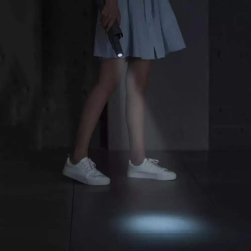 90Fun 8K التلقائي مظلة قابلة للطي العكسي Led مضيئة يندبروف مقاوم للريح مظلة UPF50 + مكافحة الأشعة فوق البنفسجية إلى youpin