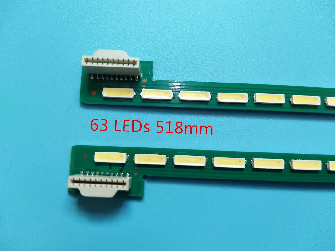 

Novo 5 conjunto = 10 шт. 63led 518 мм Светодиодная подсветка для lg 47la6600 6922l-0071a 0029a 6916l1179b 6920l-0001c 47 "v