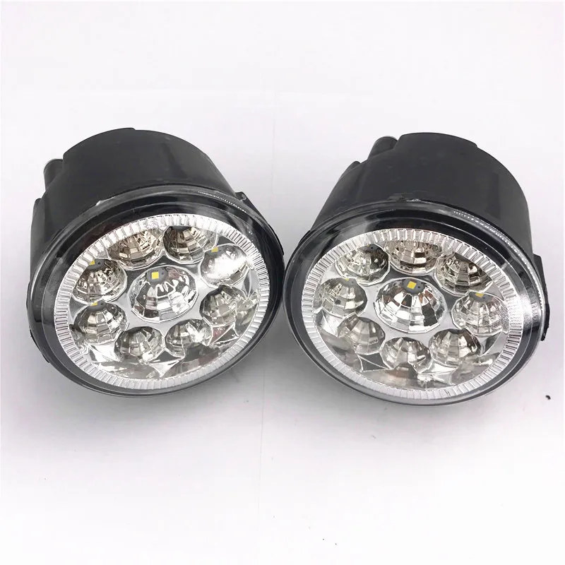 Fog Lamp Assembly Super Bright Fog Light For Nissan X-Trail T31 Juke Vampira Quest 2007-2014 Led Fog Lights 1set