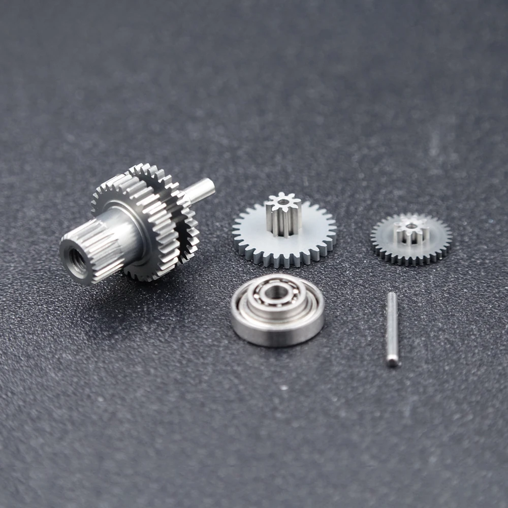 AGFRC Servo Replacement Gear Set Parts With Bearing Pin Shaft for A86 A81 A80 A73 A62 A50 A11CLS A20CLS A20 A06 A66 Series Servo