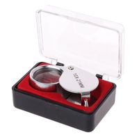 10X 21mm Mini Triplet Jeweler Eye Loupe Magnifier Magnifying Glass Jewelry Diamond