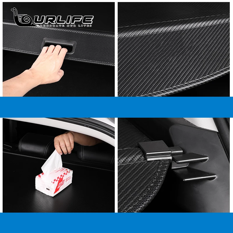 For Haval Jolion 2021 2022 2023 2024 Car Rear trunk Curtain Cover Rear Rack Partition Shelter Car-styling Decoration Accessories