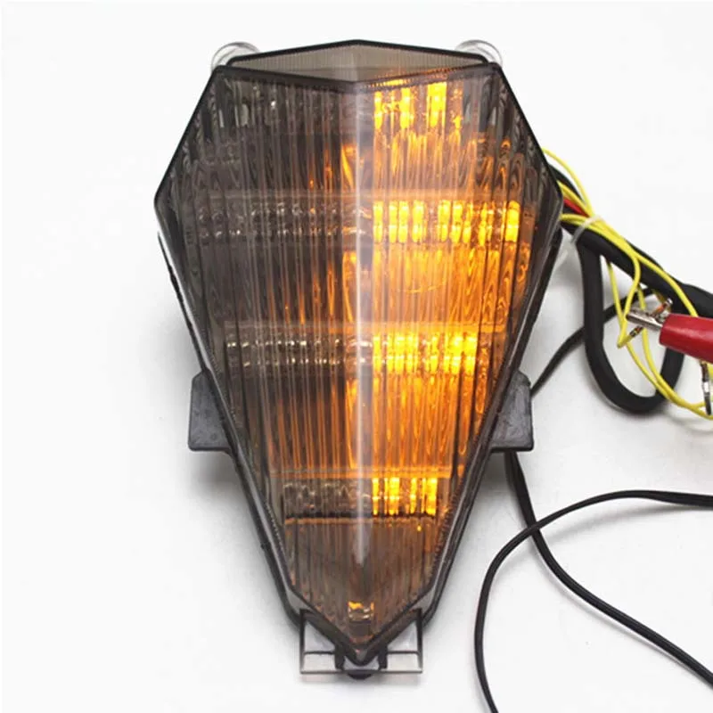 Rear Tail Light Integrated LED Turn Signals Taillight For Yamaha YZF R6 2006-2013 2007 2008 2009 2010 2011 2012