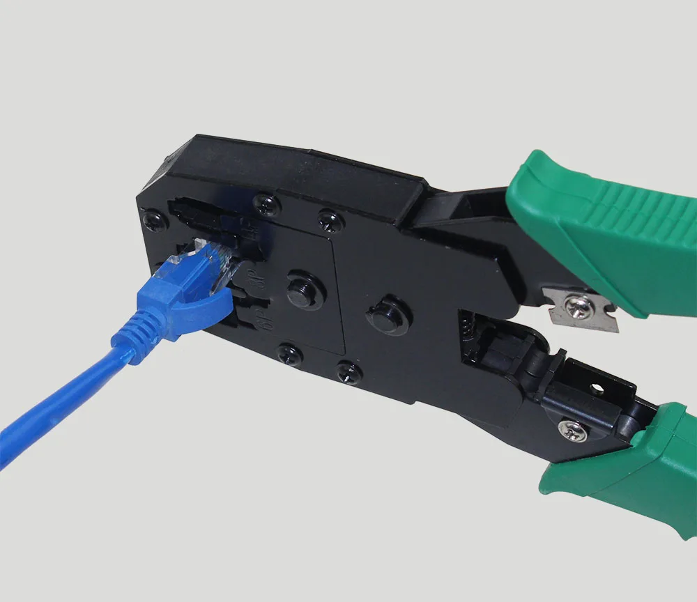 Cat6 Cat5 RJ45 Crimper Set Network Cable Crimping Pliers Lan Tool Kit With 10 PCS RJ45 8P8C Network Cable Connector