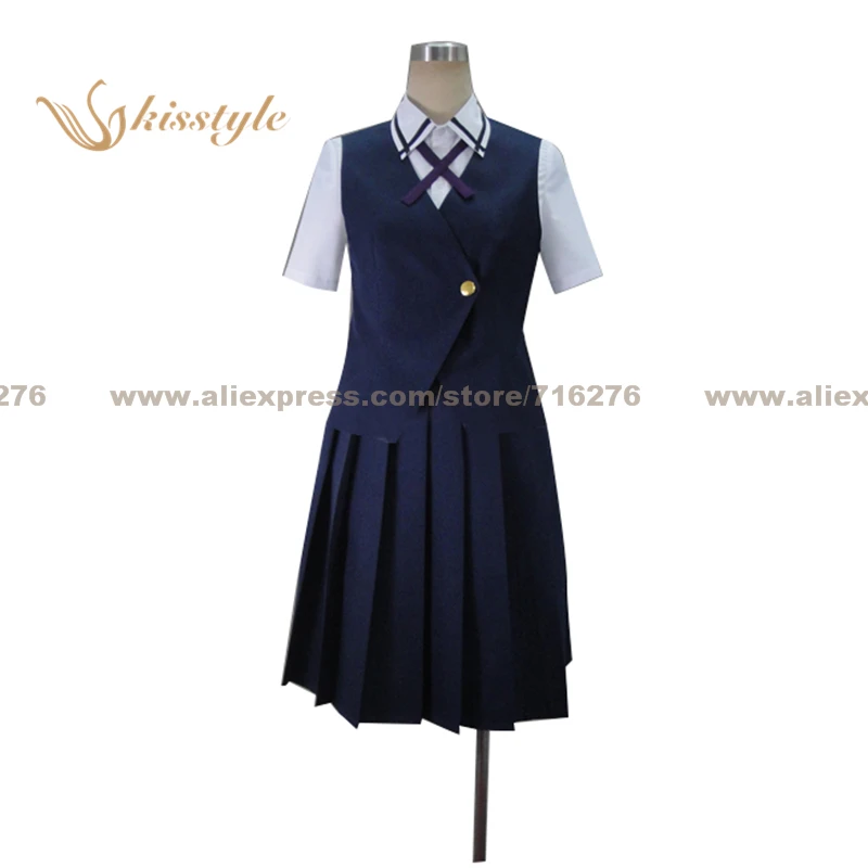 Kisstyle Fashion Saki: The Nationals Shiromi Kosegawa Uniform COS Clothing Cosplay Costume,Customized Accepted