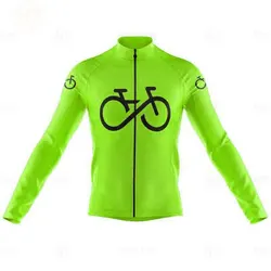 New Outdoor Riding Bike MTB Clothing Cycling Jersey Men's  Breathable Long Sleeve Cycling Jersey Bike Jersey Bicycle Clothing