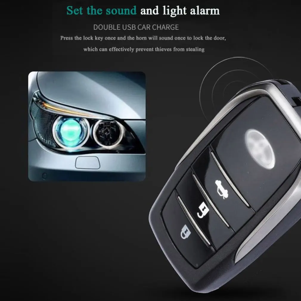 Smart Key PKE Auto Alarm Passive Keyless Entry Auto System Motor Start Stop Push Button Remote Starter Shock Sensor X5 home safe