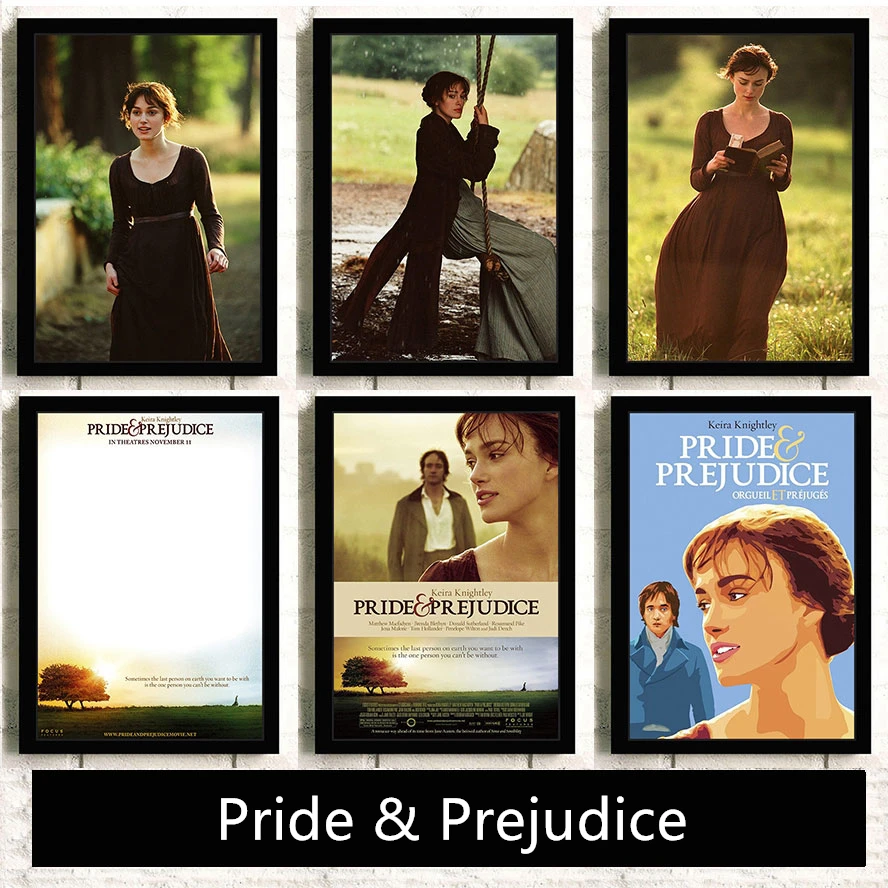 Classic TV Pride & Prejudice Movie Comics quality Wall Art Painting Print On Canvas Bar Cafe Room Poster Pictures Home Decor