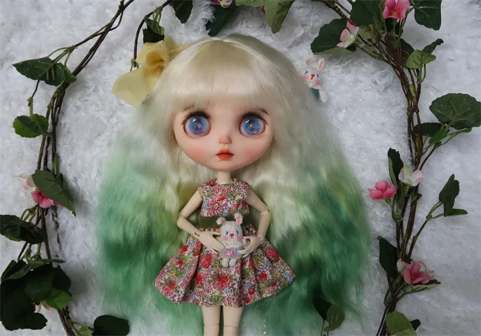 10g /bag Top Quality 15 Colors 20-25cm Reborn Doll Mohair Hand Rooted Doll Hair Wig Multicolor Wig Accessory for DIY SD/BJD Doll