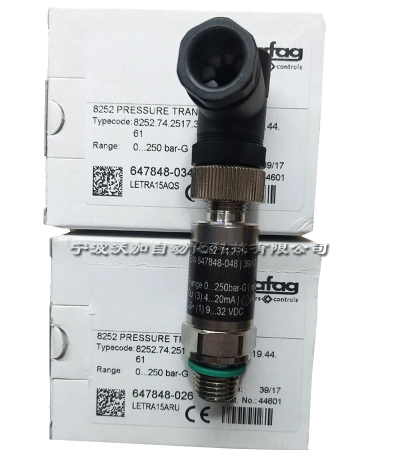 Imagem -02 - Trafag-sensor de Pressão Original 0250bar Tensão e Corrente 8ssptra 010v 4-20ma