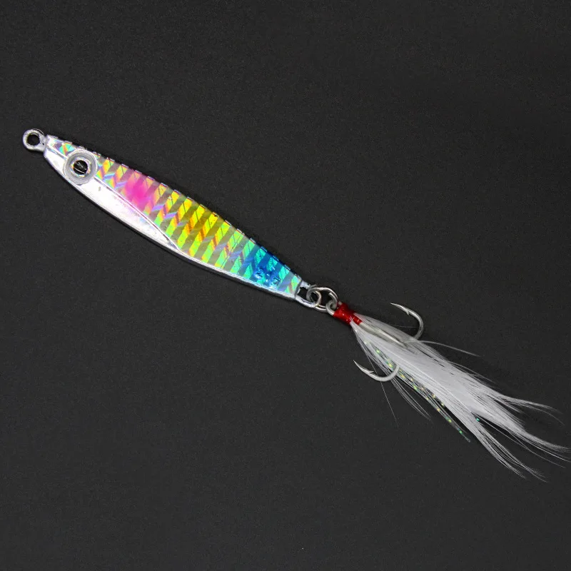 1pcs Metal Spinner Jig Fishing Lure 4.5-7.5cm 7-30g Sinking Hard Artificial Bait Lead Fish Wobbler Carp Pike Fishing Tackle Bait