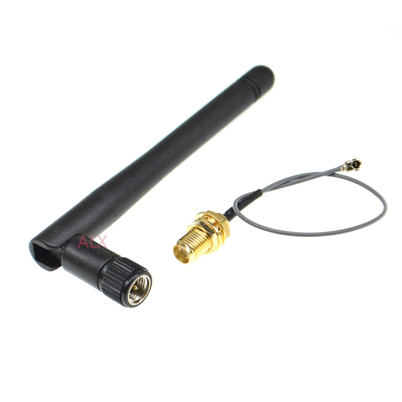 2.4G antenna folded Bluetooth wifi module ZigBee antenna SMA to IPEX feeder line 2.4GHz Antenna