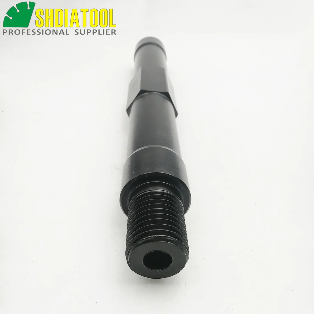 SHDIATOOL 1 st 1-1/4 "UNC Draad Core Bits Verlengstuk 1-1/4"-7 Male Naar 1-1/4"-7 Binnendraad As Maat 6 Inch of 12 Inch