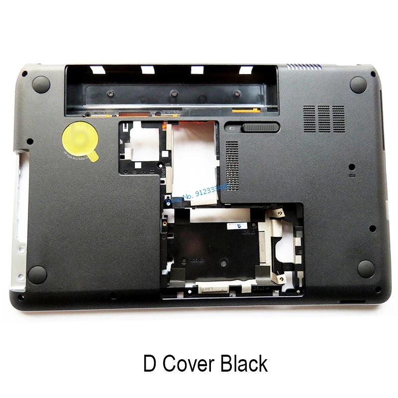 Nueva cubierta trasera LCD para portátil/bisel frontal/bisagras/reposamanos/cubierta inferior para HP Pavilion DV6 DV6-7000 DV6-7100 DV6-7200 negro 682047 -001