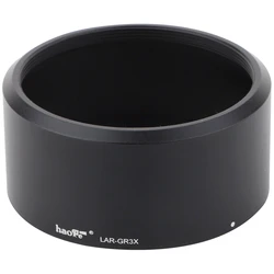 Haoge LAR-GR3X Lens Filter Adapter Ring for RICOH GR3X/GRIIIX Digital Camera for GT-2 GW4 Wide Conversion Lens replaces GA-2