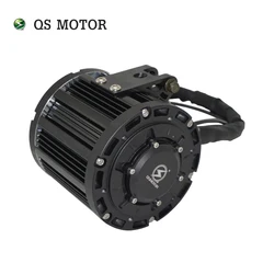 QS138 motor 138 3000W 6000W BLDC Motor Max Continous 72V 100KPH V1 Mid Drive Motor With Sprocket 428 Design