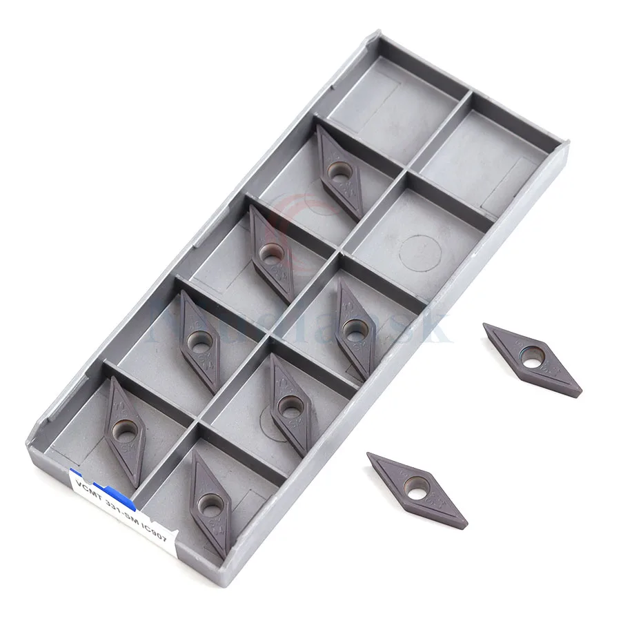 1pc s20r/S25S-SVWCR16 cnc ferramenta de gerencio interno que entra o ângulo 72.5 ° durável e durável + 10 pces vcgt1604 inserções de alumínio do carboneto
