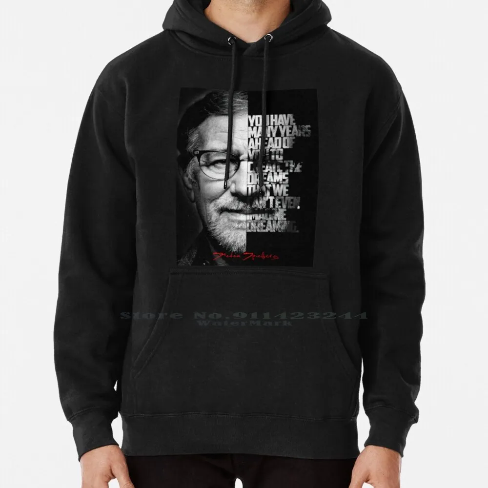 Black And White Steven Speilberg Quote Poster Hoodie Sweater 6xl Cotton Steven Spielberg Quotes Steven Spielberg Movies Movie