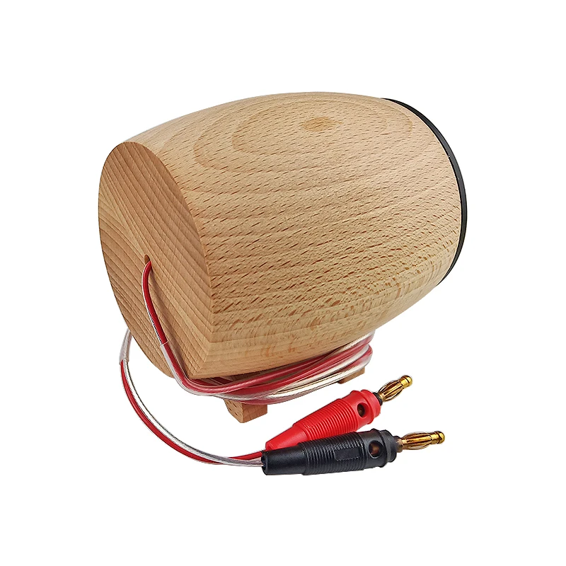 New 1Pairs Wooden Super Tweeter Speaker 8OHM 20W Dome Neodymium Treble Silk Diaphragm Home Theater Tweeter Compensation 30KHZ