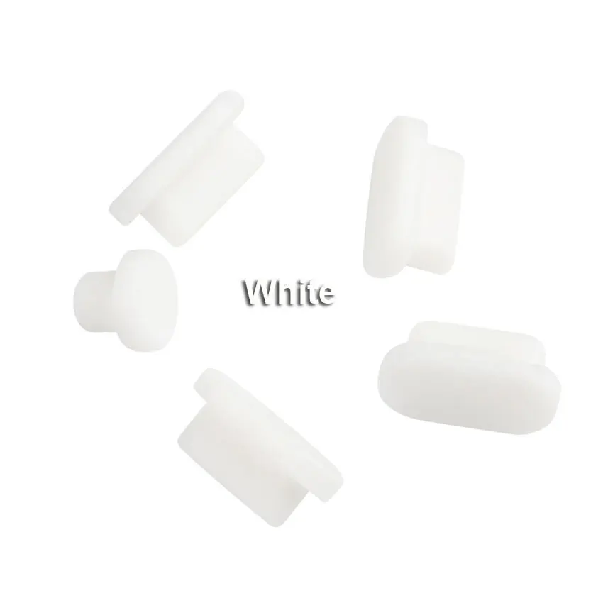 5pcs/set Silicone Anti-dust Plugs Protection Set for MacBook Pro 13 15 16 2020 Touch Bar A2251 A2141 A1932 A2159 A1706 A1534