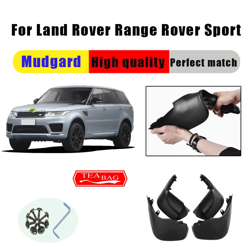 

Mud Flaps For Land Rover Range Rover Sport 2014-2020 Mudguards Fenders Splash Guards Car Accessories Auto Styline 4 PCS