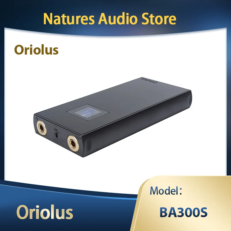 Oriolus NEW BA300S 4.4mm balanced  HIFI Tube Portable Headphone Amplifier Bile Tube Amp TYPE-C