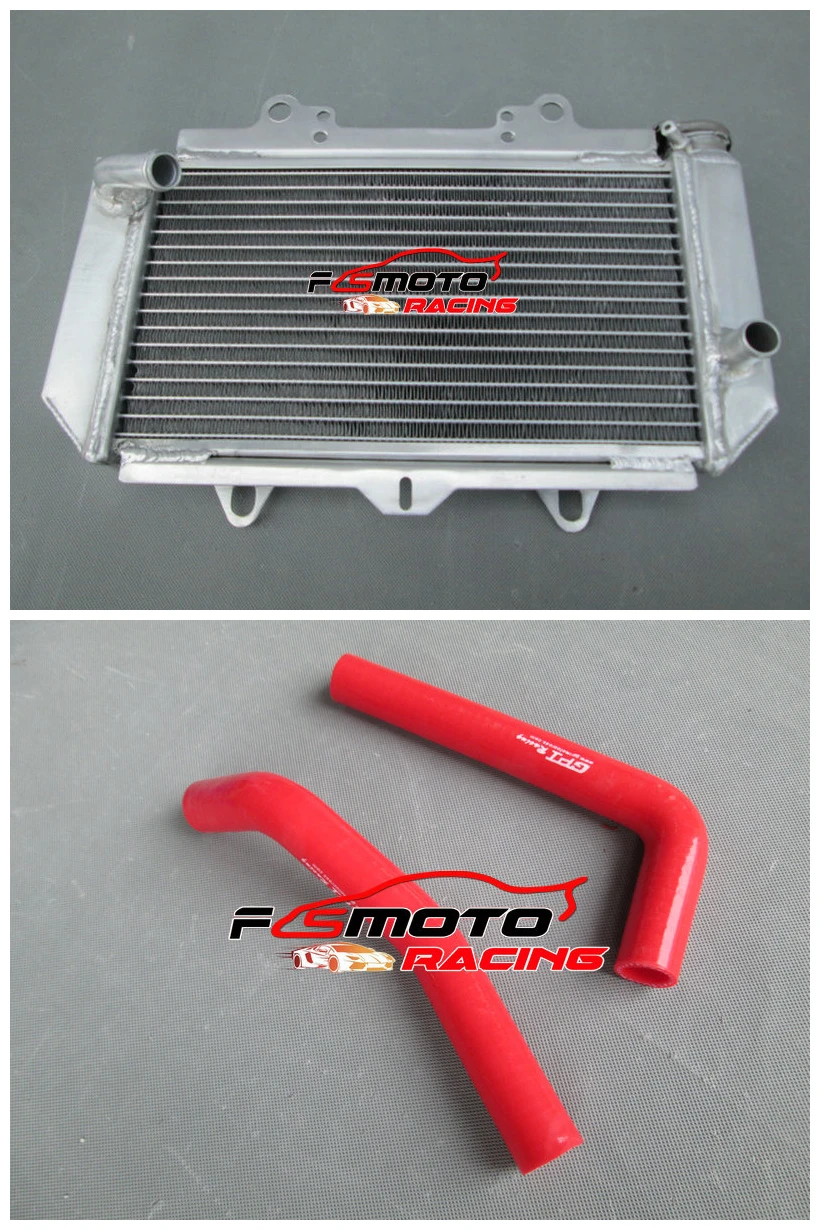 Aluminum Radiator Racing for Yamaha ATV QUAD YFZ450  2004-2008 2004 2005 2006 2007 2008+hose