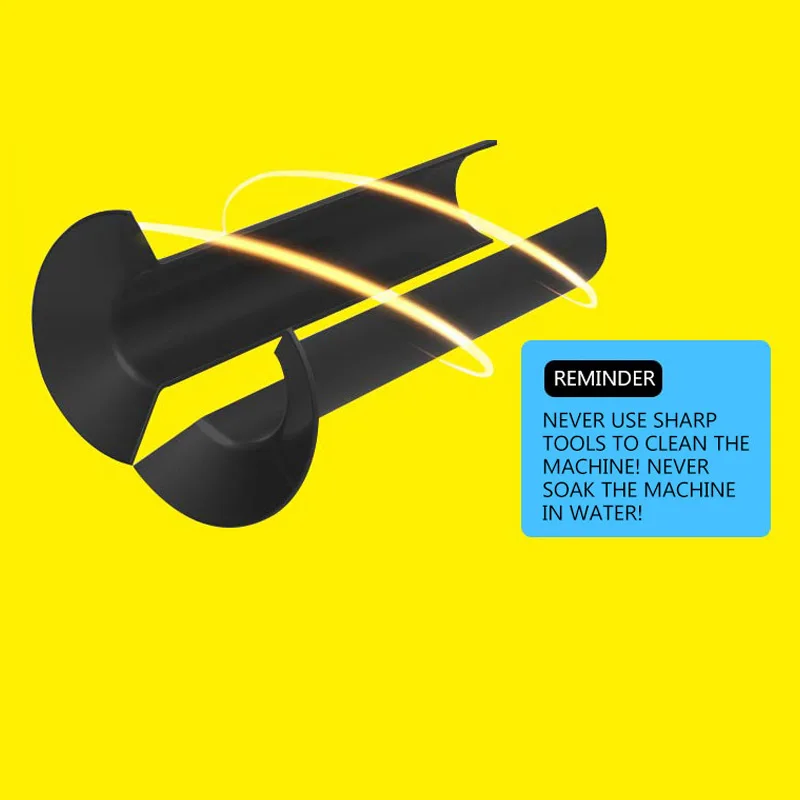 Máquina de salsichas elétrica com sete buracos, uso comercial, salsicha elétrica com pacote automático para negócios em casa, equipamento de lanche