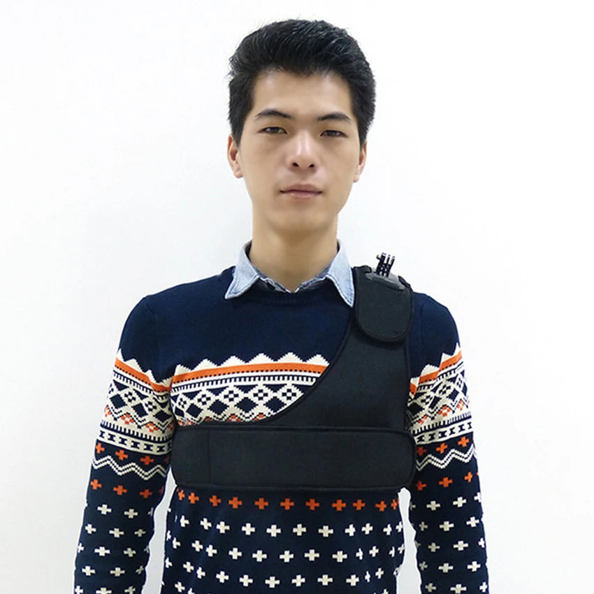 Hongdak uma alça de ombro peito alça montagem titular mergulho para gopro hero 10 9 8 7 6 5 4 3 +/3/2