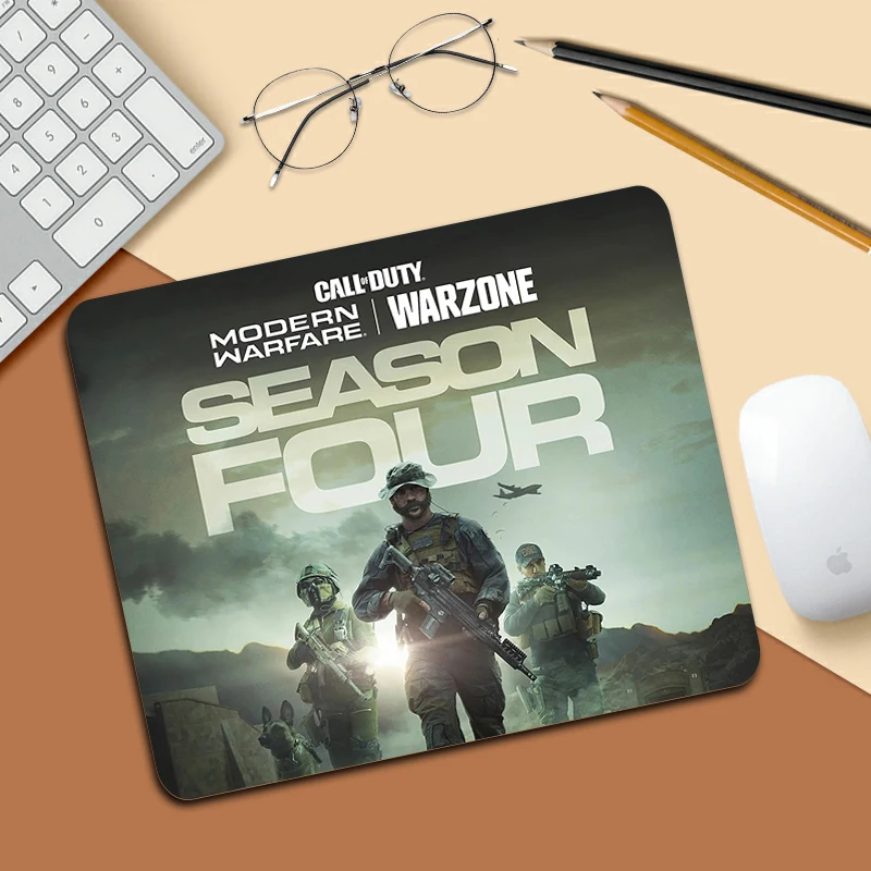Call Of Duty Warzone Small Computer Mousepad Xxl Gamers Accessories Mouse Carpet Pc Gamer Custom Mouse Pad Anime Gaming Table