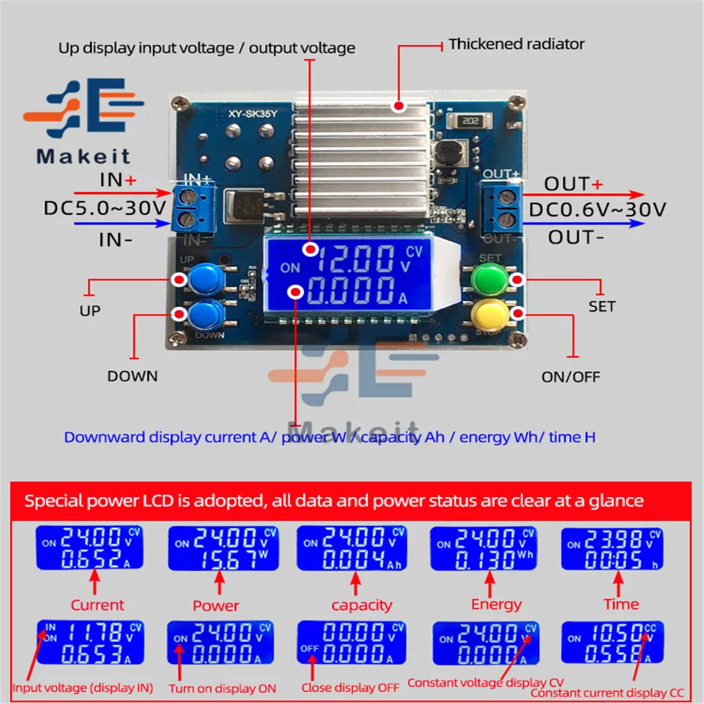 SK35Y Dc Dc Adjusta… - image