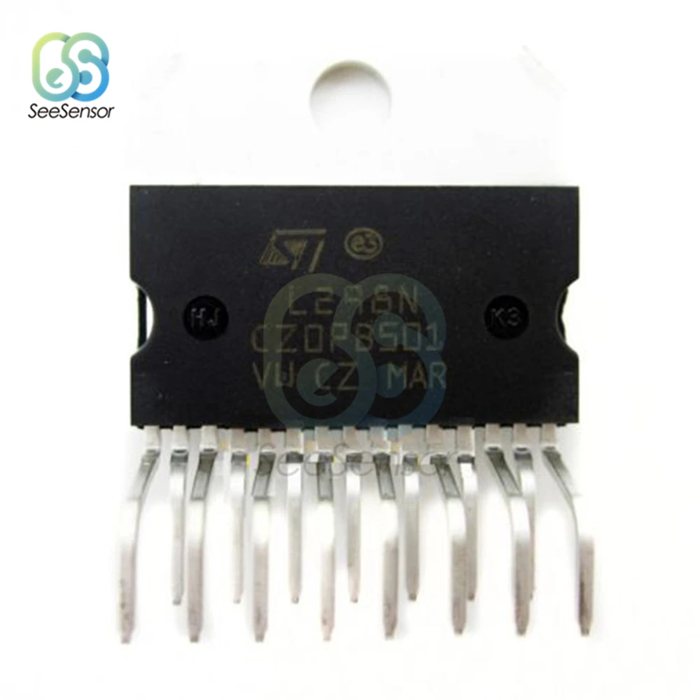 L298N ST Dual Full Bridge Stepper Motor Driver IC Chip L298 ZIP-15 image 4