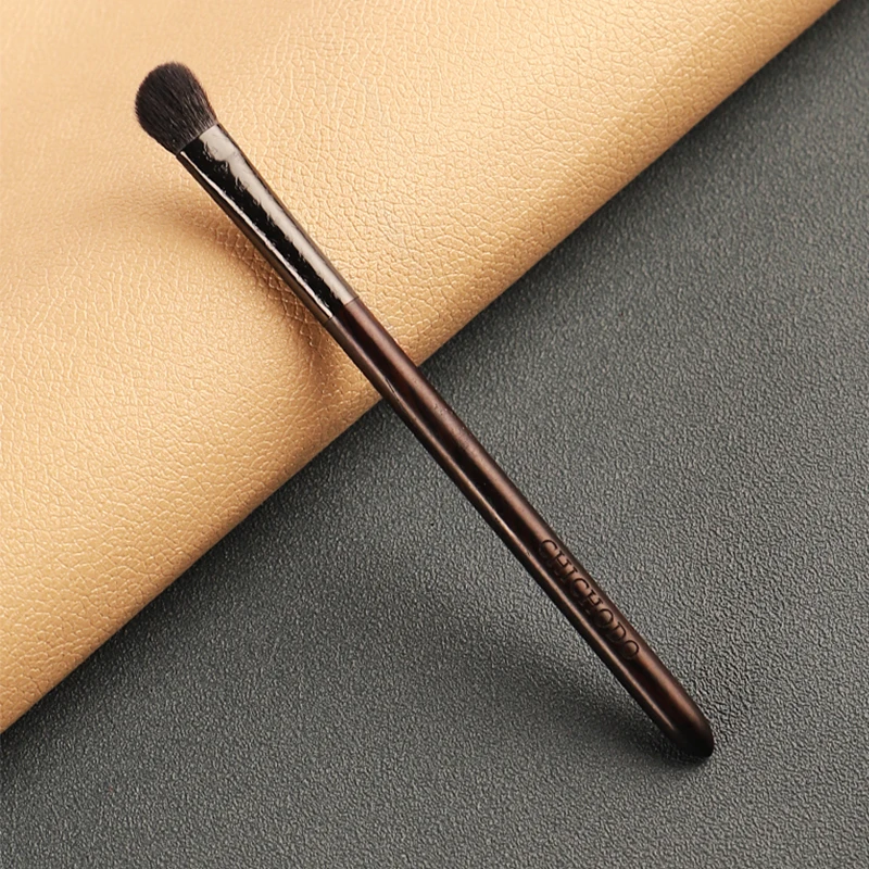 CHICHODO Makeup Brush-Luxurious Carved Ebony Animal Hair Series-Goat Hair Eyeshadow Brush-Cosmetic brushes&beauty-E107