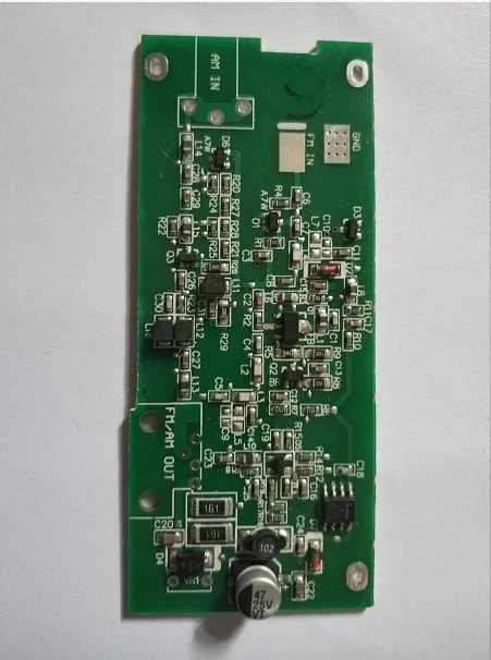 자동차 라디오 안테나 증폭기 AMFM 회로 기판