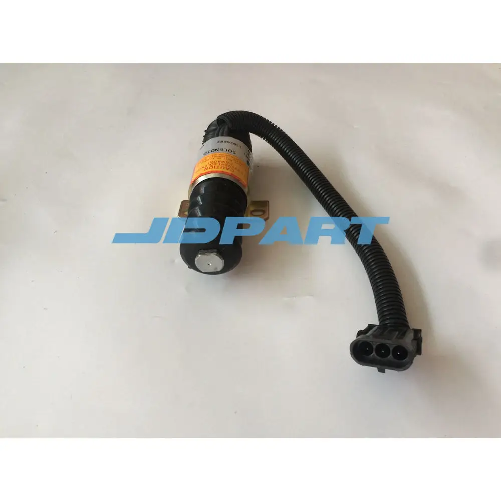 Flameout Solenoid Valve 13026682 Excavator Parts Engine 12V