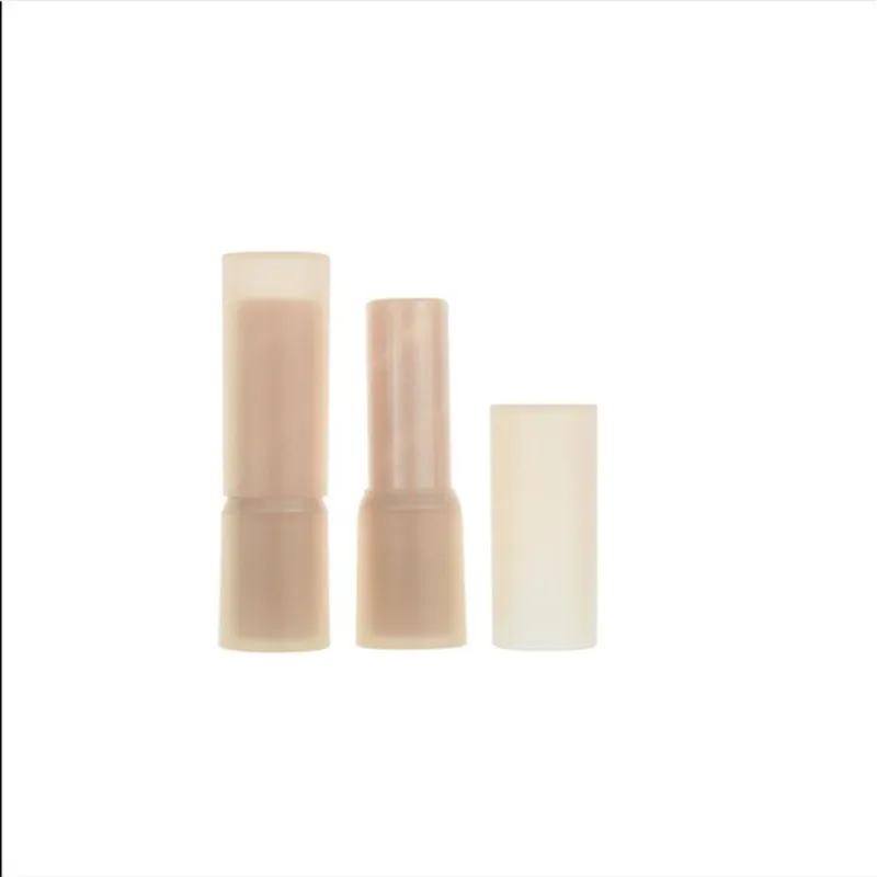 

Wholesale 12.1mm Lipstick Bottles Lipblam Containers Lipgloss Tubes Frosted Milk Tea Jelly Color Round Lipstick Tubes