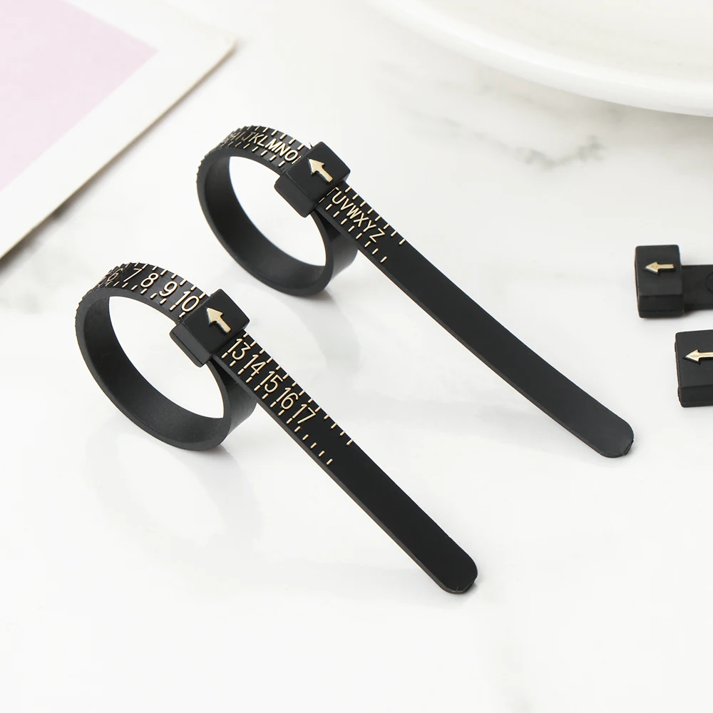 حلقة بحجم المملكة المتحدة/لنا الرسمية البريطانية/الأمريكية الاصبع قياس قياس الرجال و إمرأة أحجام A-Z مجوهرات التبعي أدوات #3