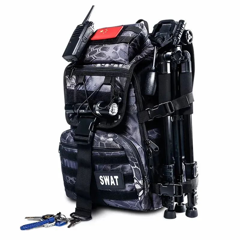 Tactical Military Backpack Molle 40L Outdoor Hunting Backpack Men Army Tactical Bag Large Hiking Fishing Bag Laptop Rucksack